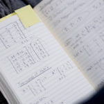 数学问题写在一张纸上在一个笔记本上