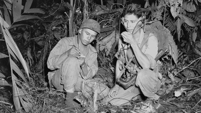 第二次世界大战期间的纳瓦霍密语员