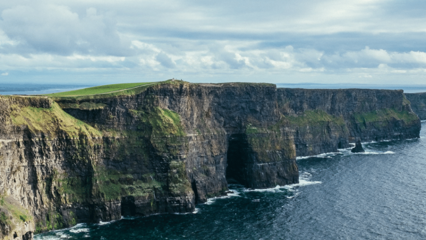 爱尔兰的莫赫悬崖。