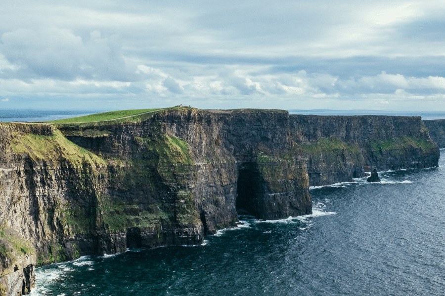 莫赫悬崖的爱尔兰。