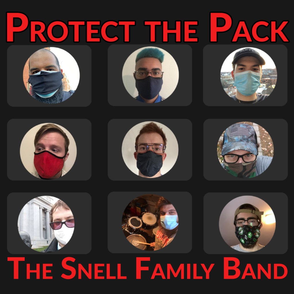 斯奈尔的保护包装封面家庭乐队